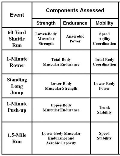What Is The Army Basic Training Physical Fitness Test