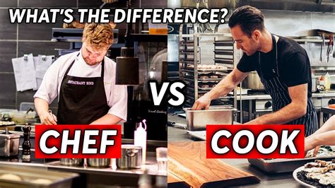 What Is The Difference Between A Chef And A Cook Chef Jill Answers Youtube