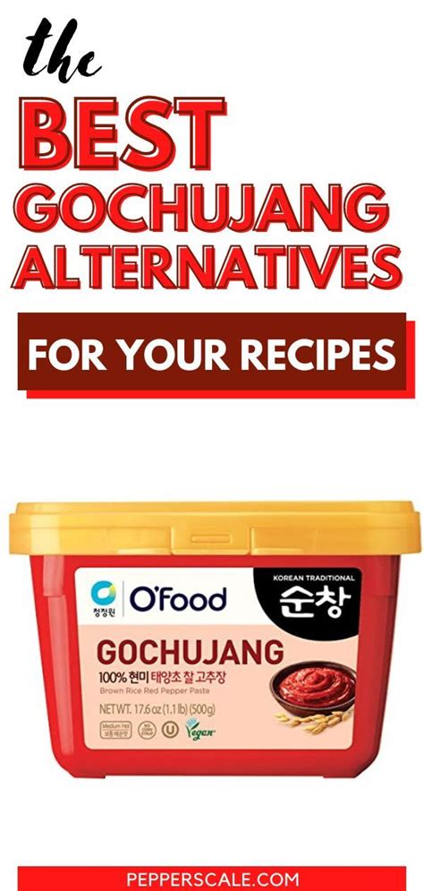 What S A Good Gochujang Substitute Pepperscale