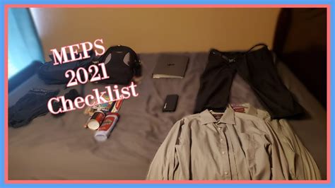 What To Bring To Meps