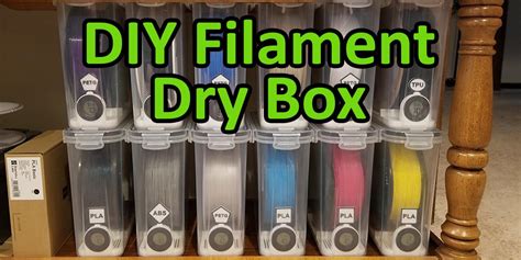 What To Choose For Filament Drying And Storage R 3Dprinting