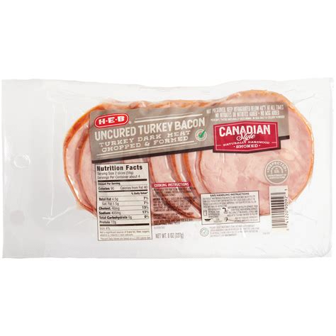 Where To Buy Delicious Turkey Canadian Bacon