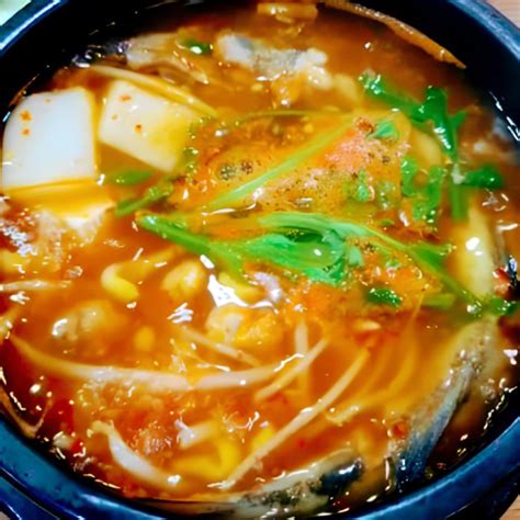 Whiting Fish Soup Korean Garden Restaurant Niagara Falls