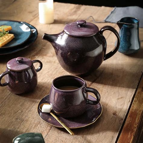 Wholesale Porcelain Tea Sets Cups Teapots Milk Jars Bulk