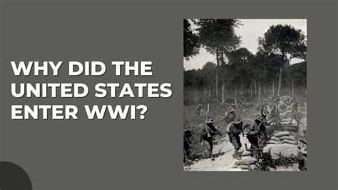 Why Did The Us Enter World War I