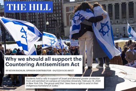 Why We Should All Support The Countering Antisemitism Act Main Street