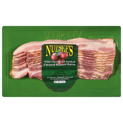 Wild Cherrywood Smoked Triple Thick Uncured Bacon Nueske S Premium Bacon