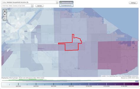 Willoughby Ohio Oh Income Map Earnings Map And Wages Data