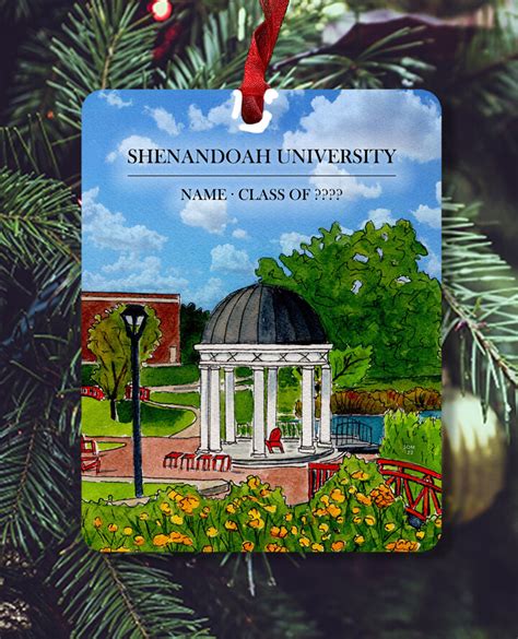 Winchester Va Shenandoah University Ornament Shenandoah Winchester Va Shenandoah University Ornament Shenandoah