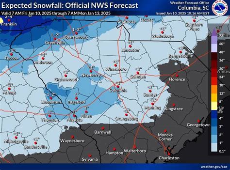 Winter Storm Through Tonight Cold Weekend Ahead Newberry Observer