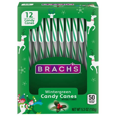 Wintergreen Candy Canes Brach Amp 39 S Candy