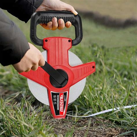 Wiseup 100 Ft Tape Measure Standard And Metric Industrial Long Wiseup 100 Ft Tape Measure Standard And Metric Industrial Long