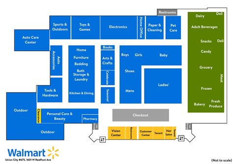 Wm 131 Mount Pleasant Tx Walmart Store Map