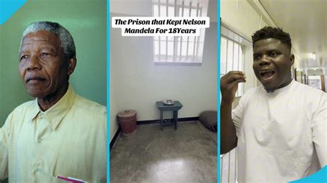 Wode Maya Tours Nelson Mandela Amp 39 S Cell In Robben Island Where He Spent
