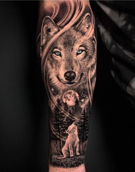 Wolf Tattoo Meaning 30 Best Wolf Tattoo Ideas For Men