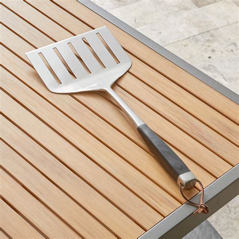Wood Handled Oversized Spatula Crate And Barrel Ksa