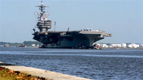 Worker At Norfolk Naval Shipyard Found Dead On Uss George H W Bush