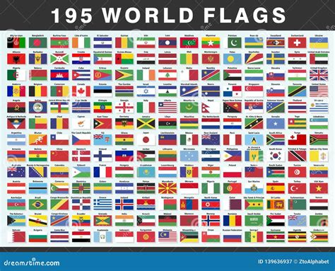 World Flags With Names Flags Of The World Flags With Names 766