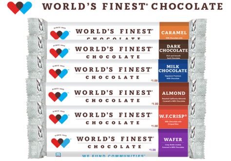 World S Finest 1 Chocolate Bar Fundraiser Alcoa Intermediate School