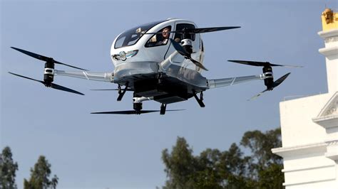 World S First Passenger Drone Unveiled In China Nbc News Youtube