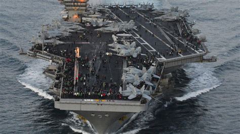 Yemen Houthis Attack Uss Dwight D Eisenhower Aircraft Carrier Yemen Houthis Attack Uss Dwight D Eisenhower Aircraft Carrier