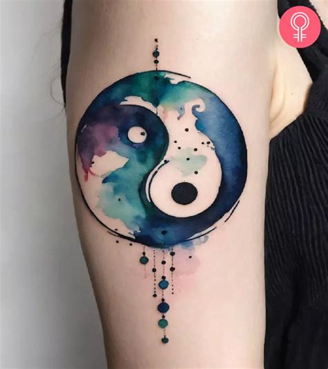 Yin Yang Zodiac Tattoo 60 Photos Astrologytoyou Com
