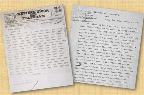 Zimmermann Telegram Decoded The Significance Of The Zimmermann