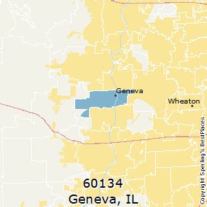 Zip Code 60134 Geneva Il Illinois United States Zip Code 5 Plus 4