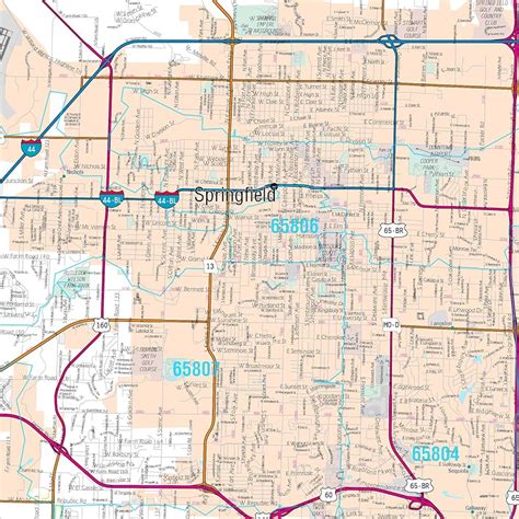 Zip Code 65803 Springfield Missouri Map Demographics Income Schools And More