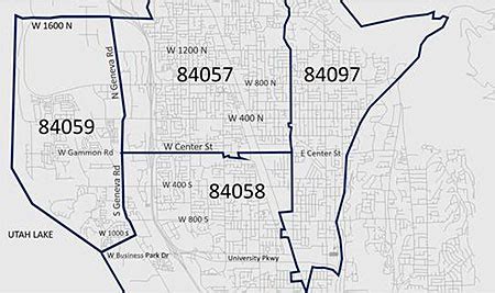Zip Code 84058 Orem Utah Hardiness Zones