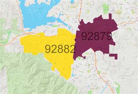 Zip Code 92880 Corona California Map Demographics Income Schools And More