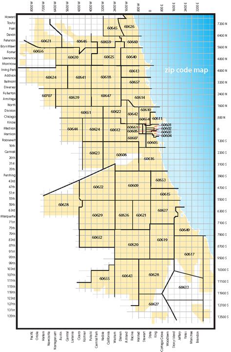Zip Code Chicago Usa