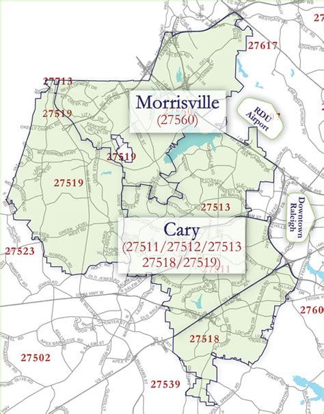 Zip Codes In Cary Zip Codes In Cary