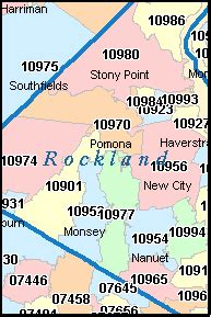 Zip Codes In Rockland County New York