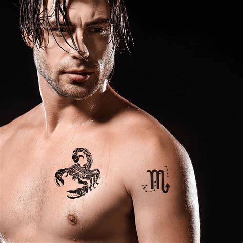 Zodiac Sign Scorpio Tattoos